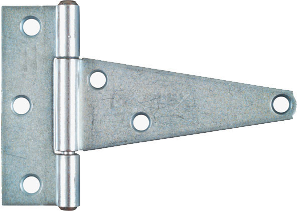 4in 5in 6in 8in 10in Heavy Duty Tee Hinge-Zinc